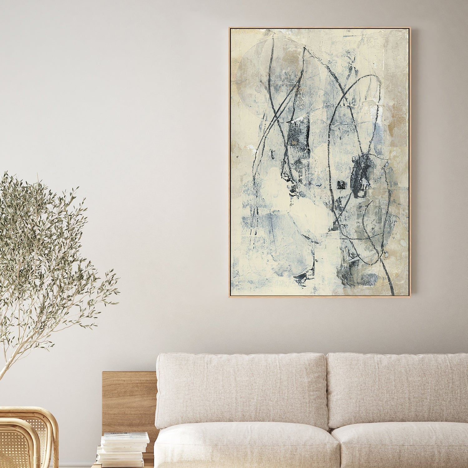 wall-art-print-canvas-poster-framed-Peaceful, Style B , By Aubrey-2
