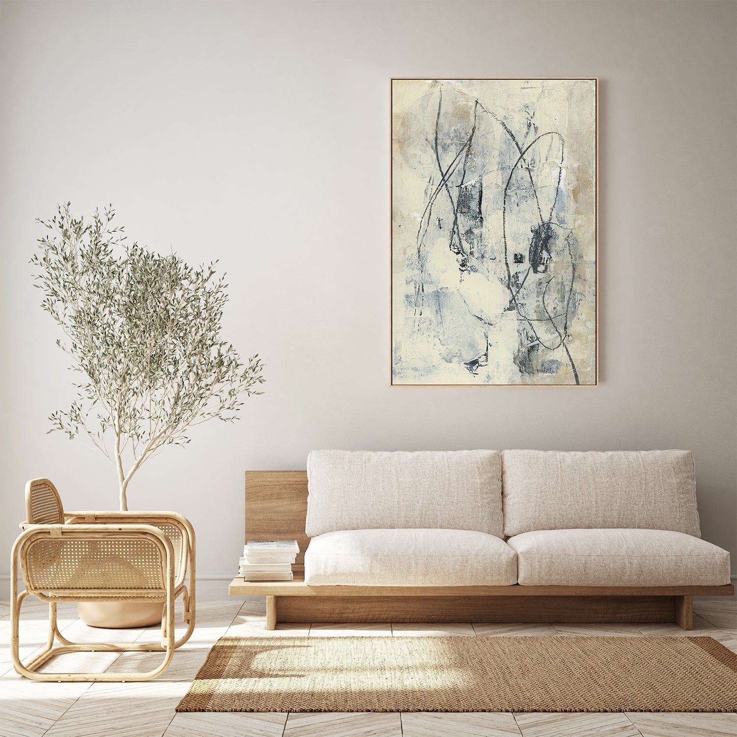 wall-art-print-canvas-poster-framed-Peaceful, Style B , By Aubrey-7