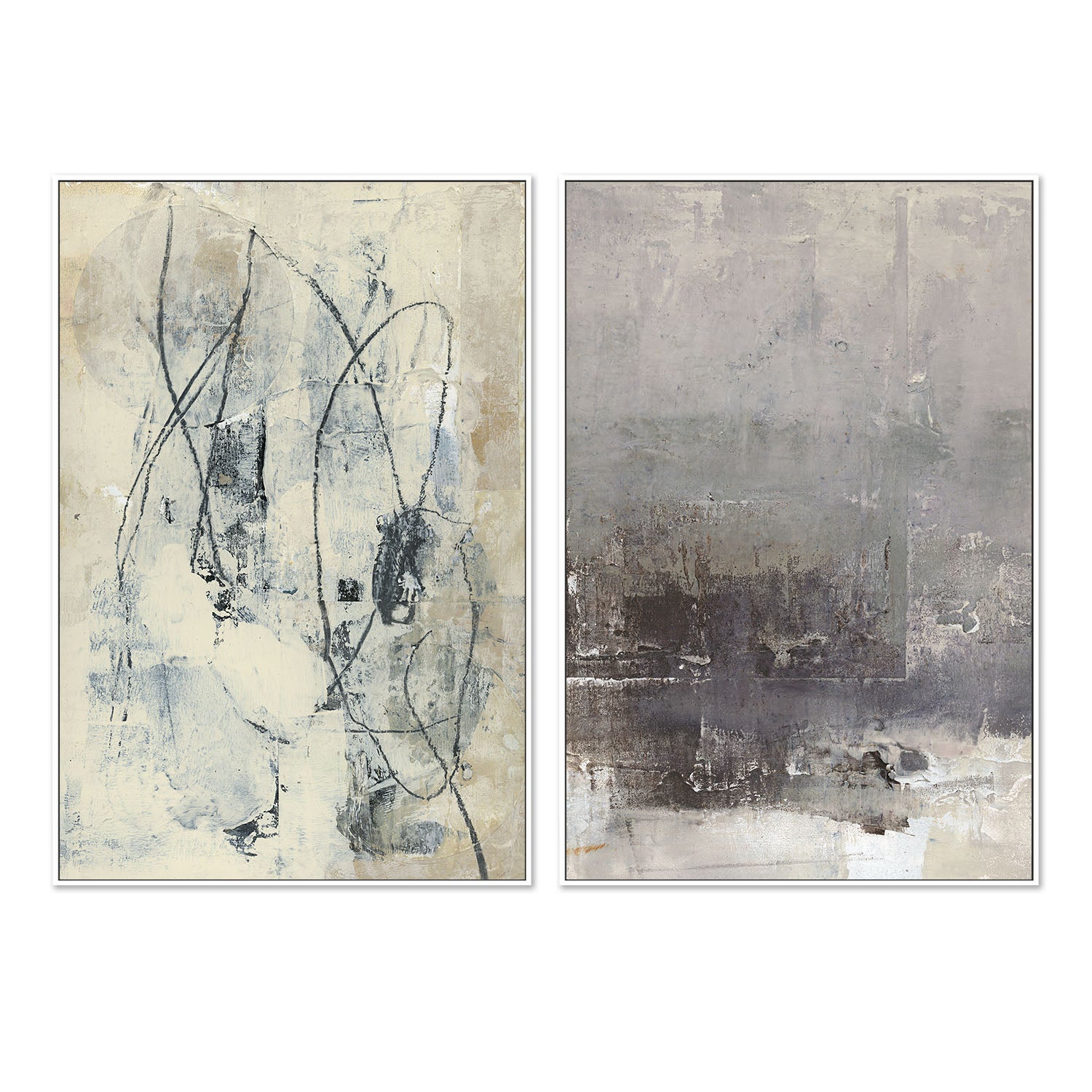 wall-art-print-canvas-poster-framed-Peaceful, Style B & C, Set Of 2 , By Aubrey-5