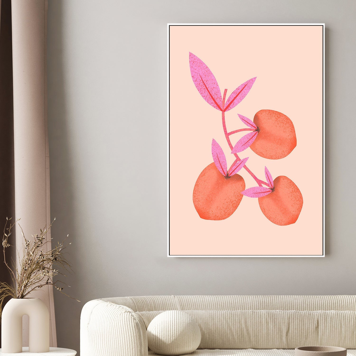 wall-art-print-canvas-poster-framed-Peach Tree , By Melissa Donne-2