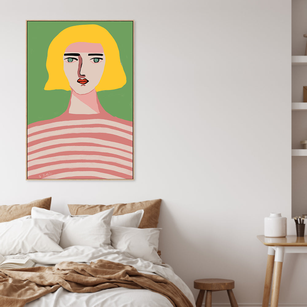 wall-art-print-canvas-poster-framed-Peachy , By Sharyn Bursic-2
