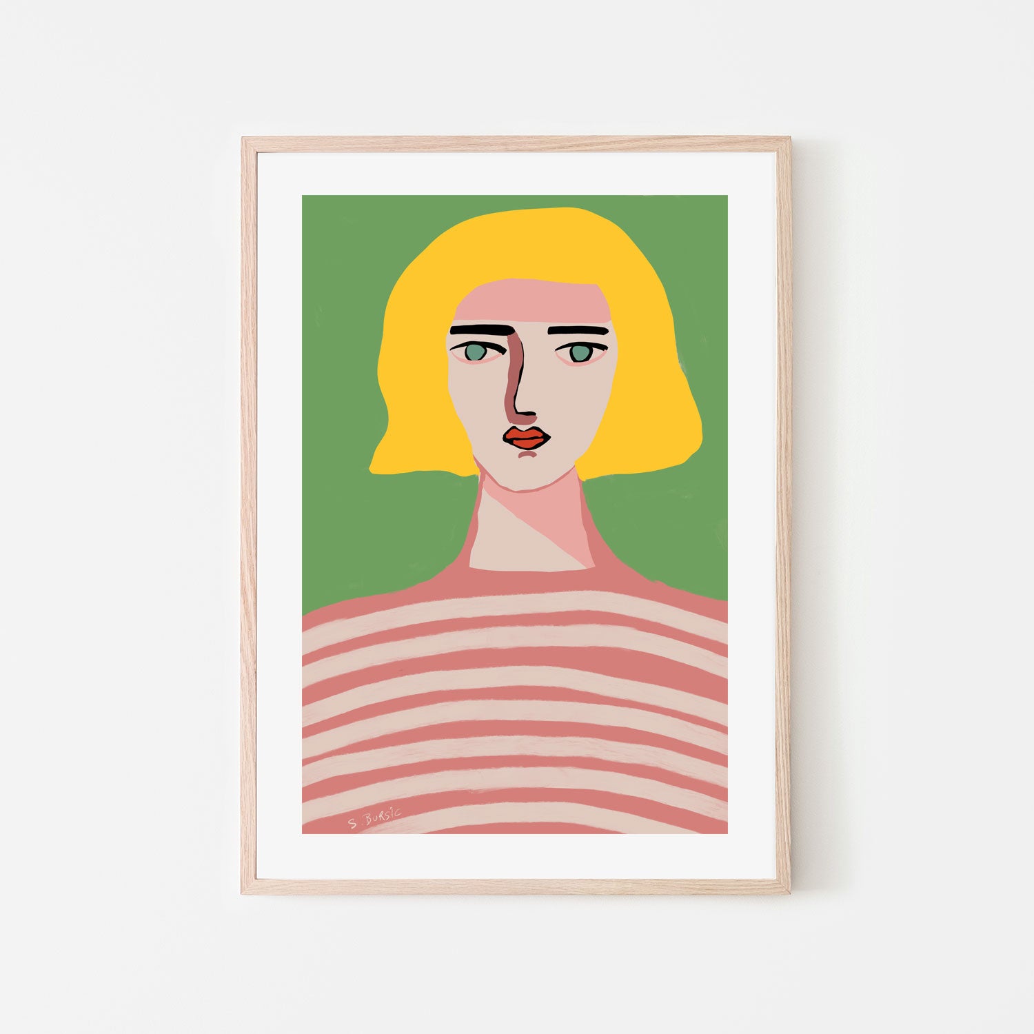 wall-art-print-canvas-poster-framed-Peachy , By Sharyn Bursic-6