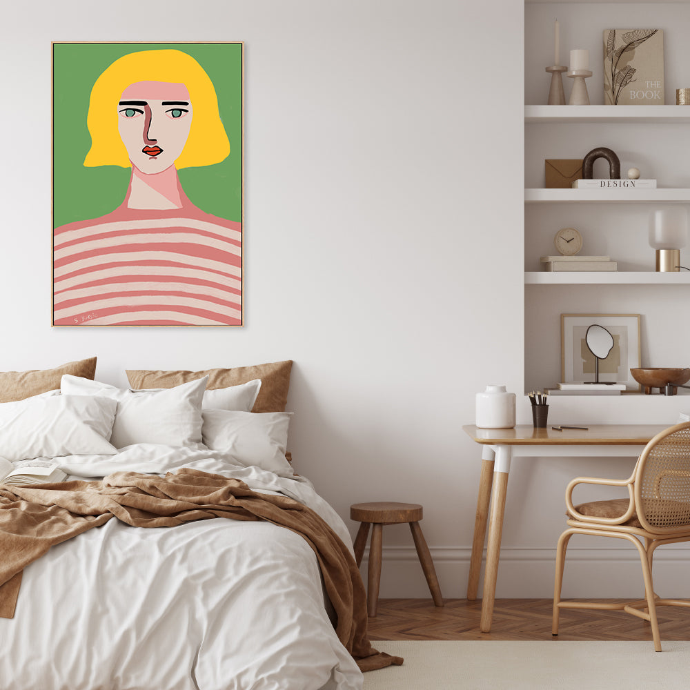 wall-art-print-canvas-poster-framed-Peachy , By Sharyn Bursic-7
