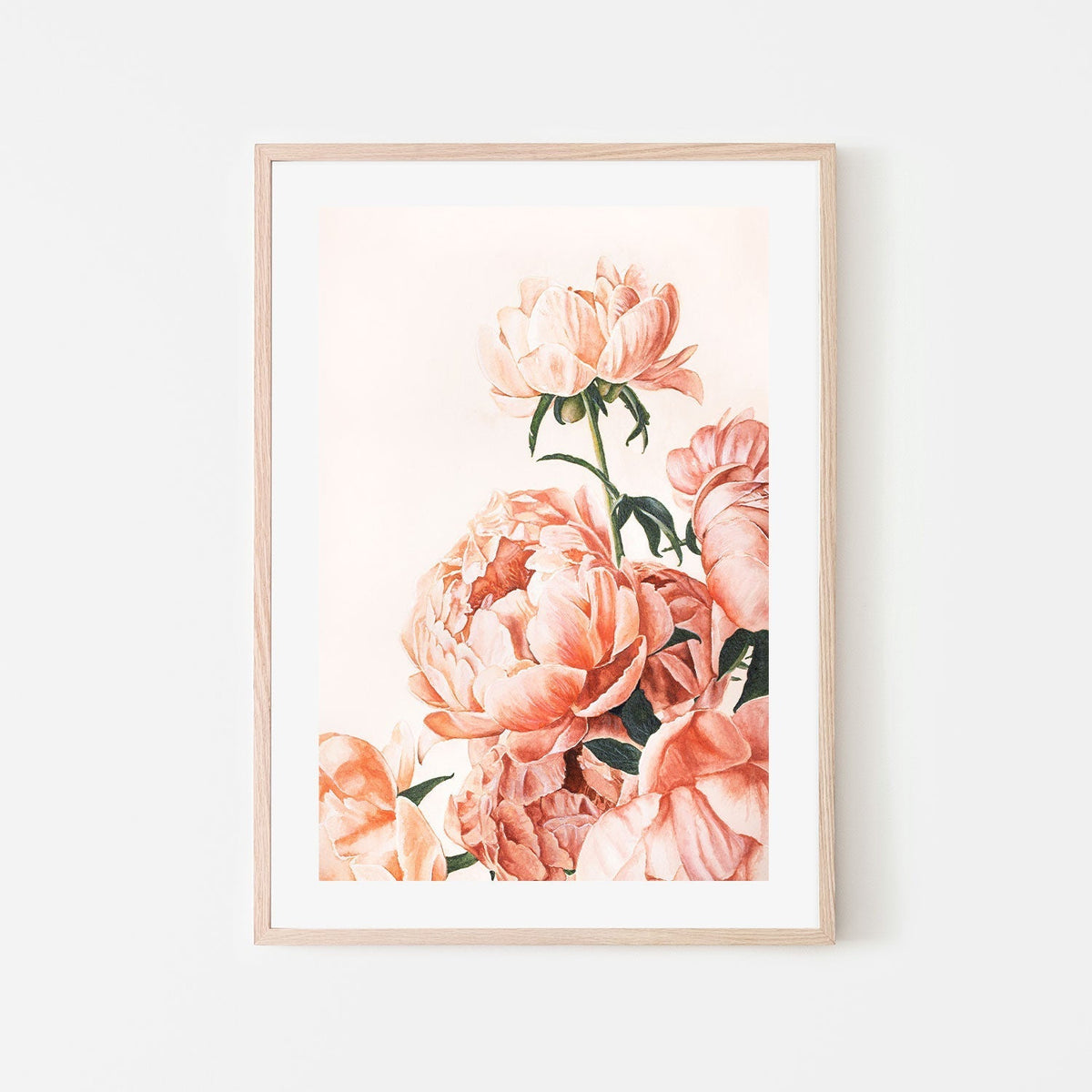 wall-art-print-canvas-poster-framed-Peonies , By Julia Ockert-GIOIA-WALL-ART