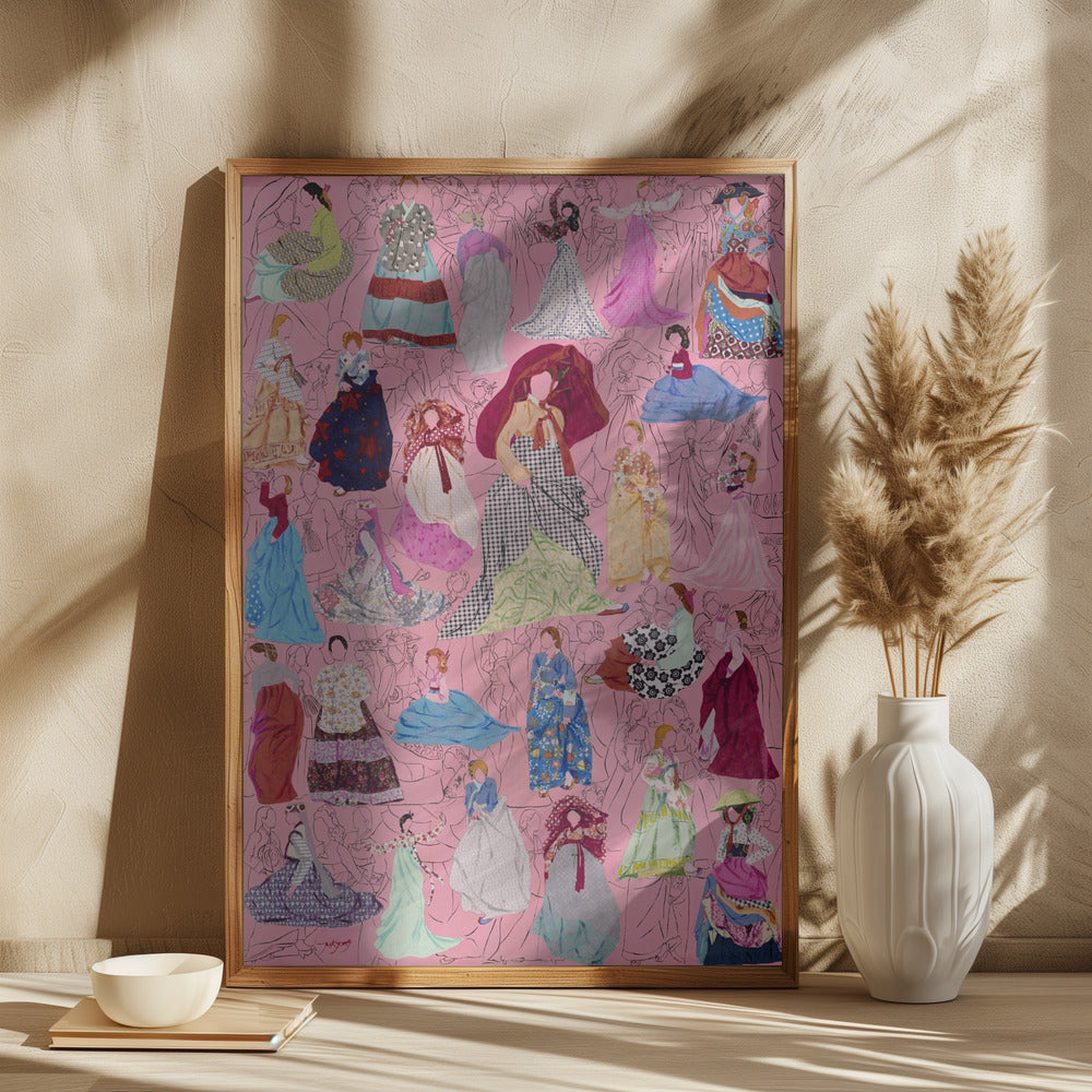 wall-art-print-canvas-poster-framed-Picnic , By Jukyong Park-2