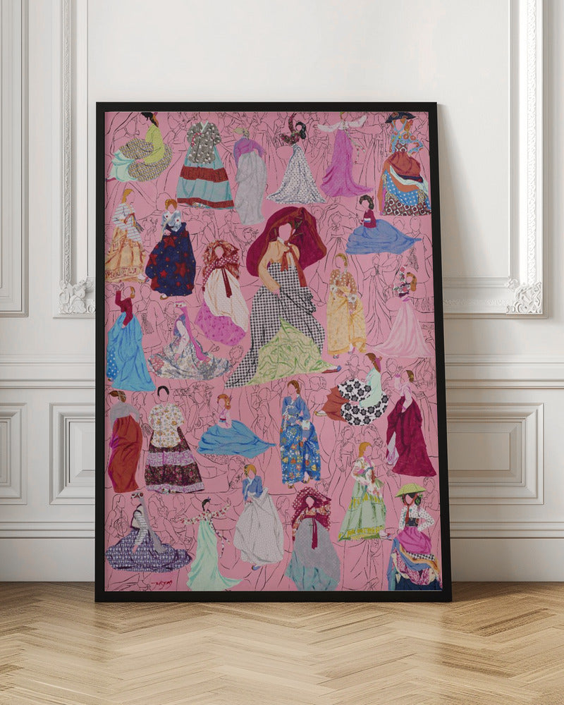 wall-art-print-canvas-poster-framed-Picnic , By Jukyong Park-3