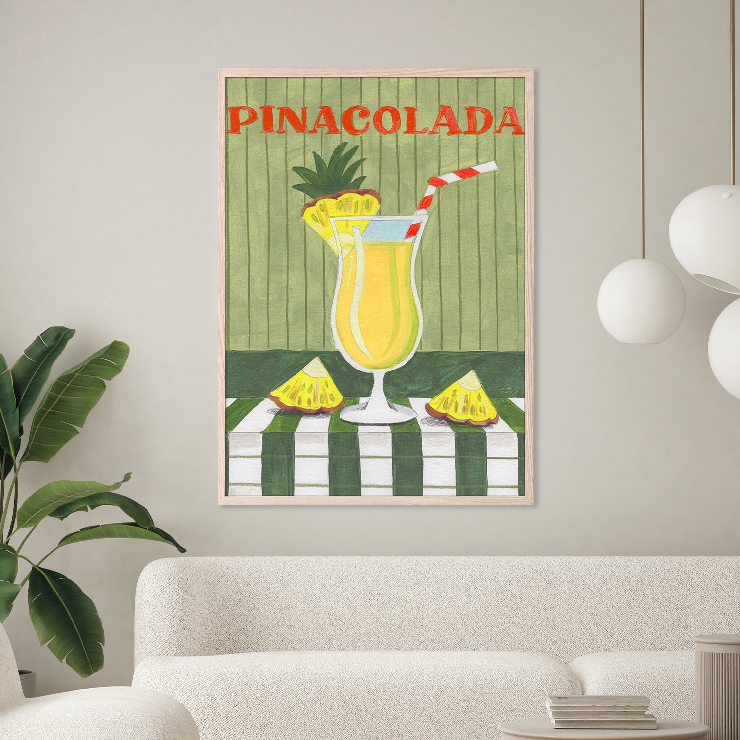 wall-art-print-canvas-poster-framed-Pina Colada Delight-2