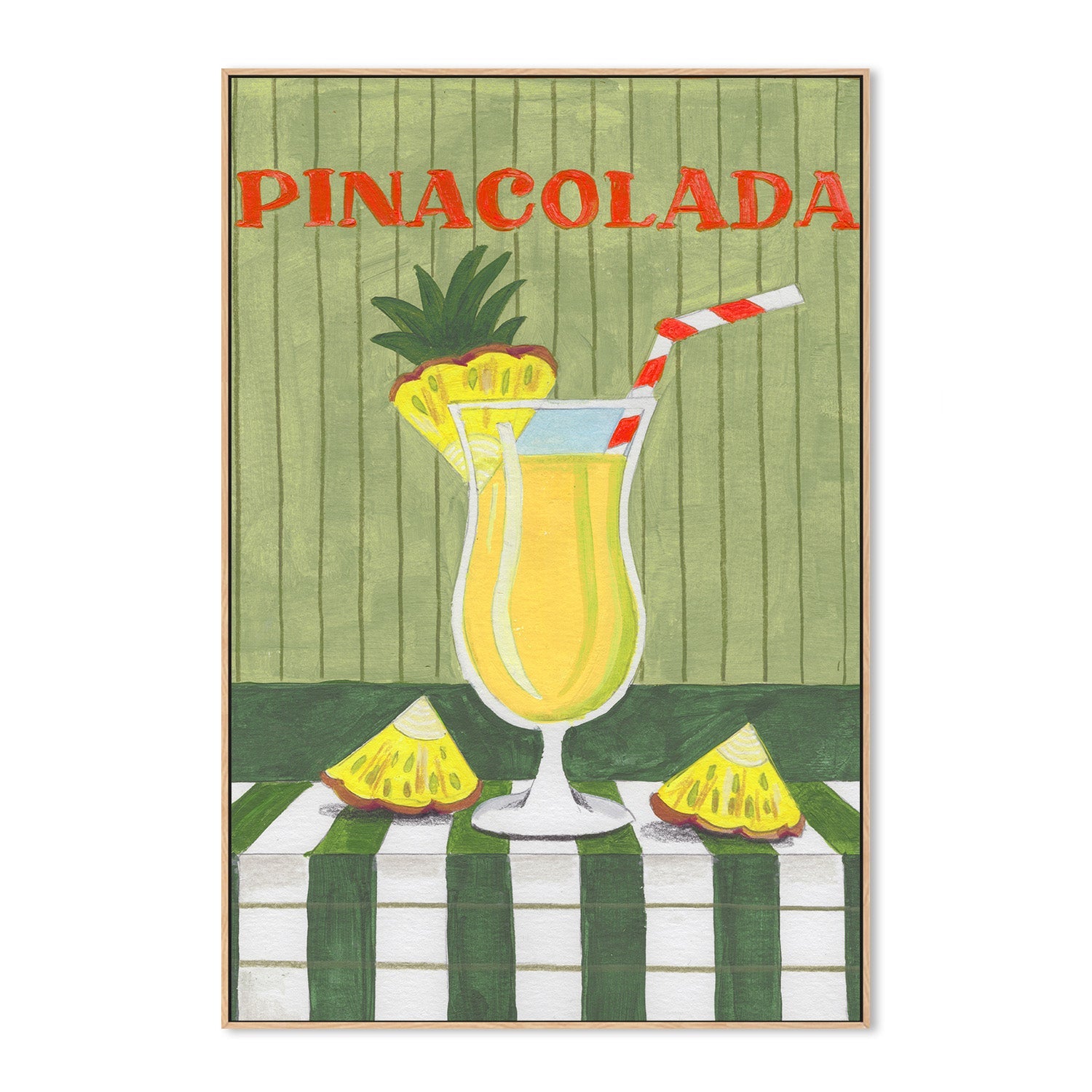 wall-art-print-canvas-poster-framed-Pina Colada Delight-4