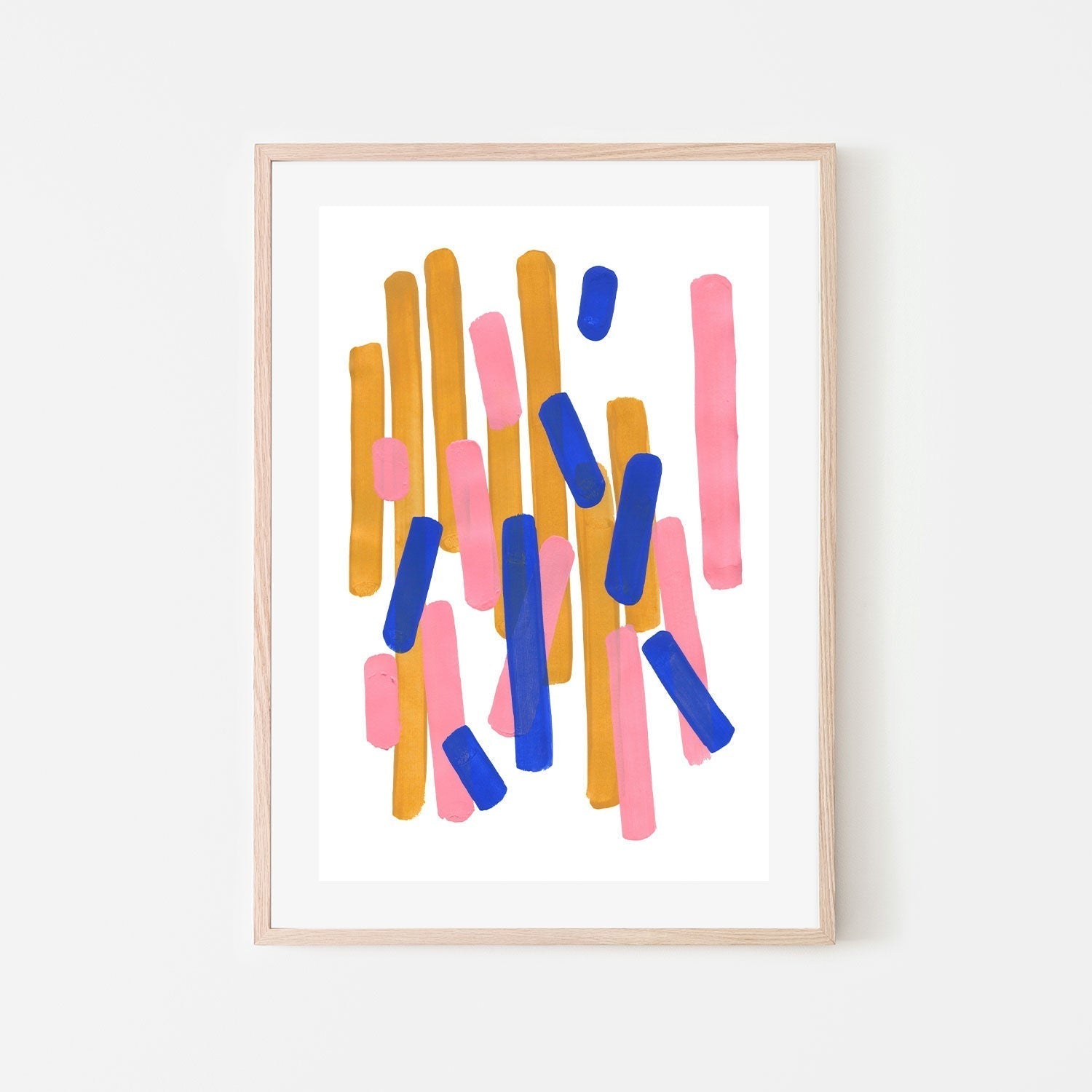 wall-art-print-canvas-poster-framed-Pink Confetti , By Ejaaz Haniff-GIOIA-WALL-ART