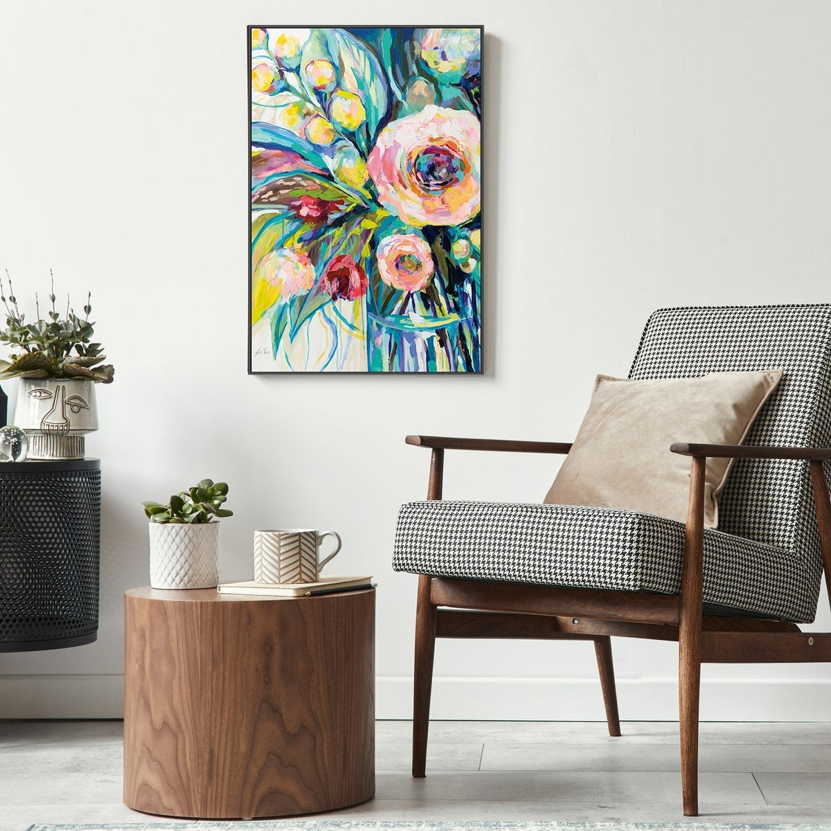 wall-art-print-canvas-poster-framed-Pink Delights, Style A-by-Jeanette Vertentes-Gioia Wall Art