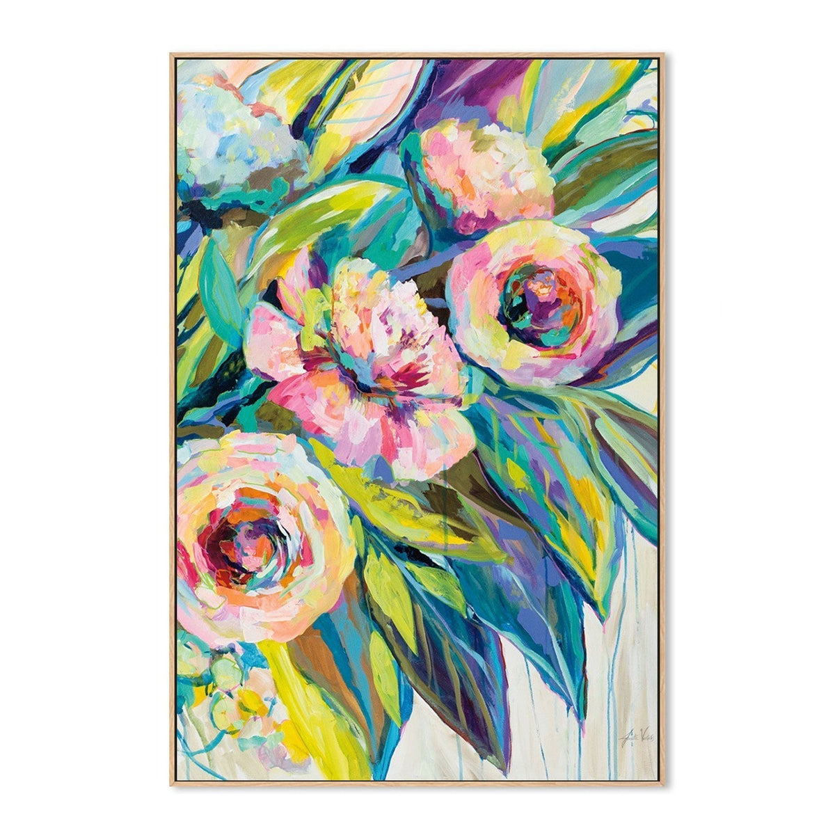 wall-art-print-canvas-poster-framed-Pink Delights, Style B-by-Jeanette Vertentes-Gioia Wall Art