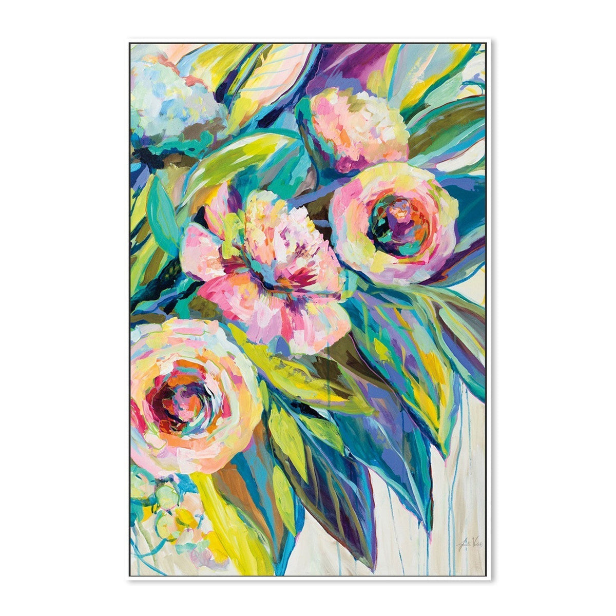 wall-art-print-canvas-poster-framed-Pink Delights, Style B-by-Jeanette Vertentes-Gioia Wall Art