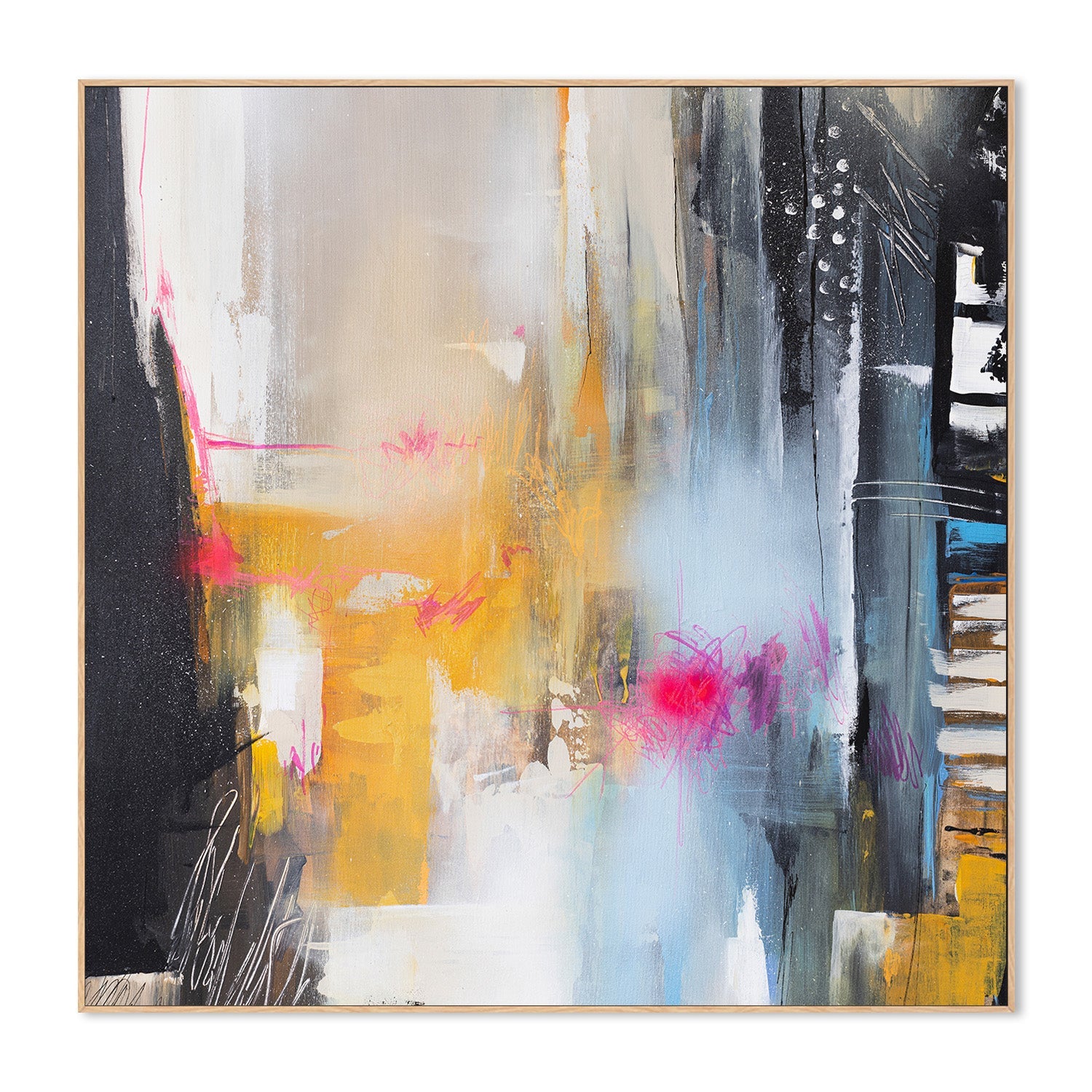 wall-art-print-canvas-poster-framed-Pink Frequency-4