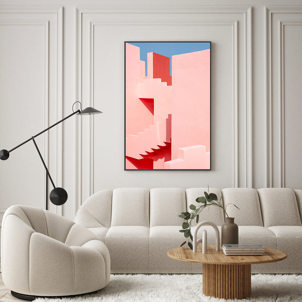 wall-art-print-canvas-poster-framed-Pink Haven, By Linda Wride-GIOIA-WALL-ART