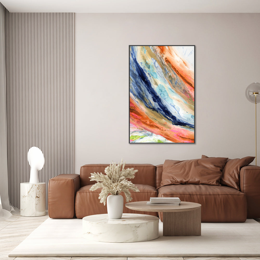 wall-art-print-canvas-poster-framed-Pink Light , Style B , By Blakely Bering-2