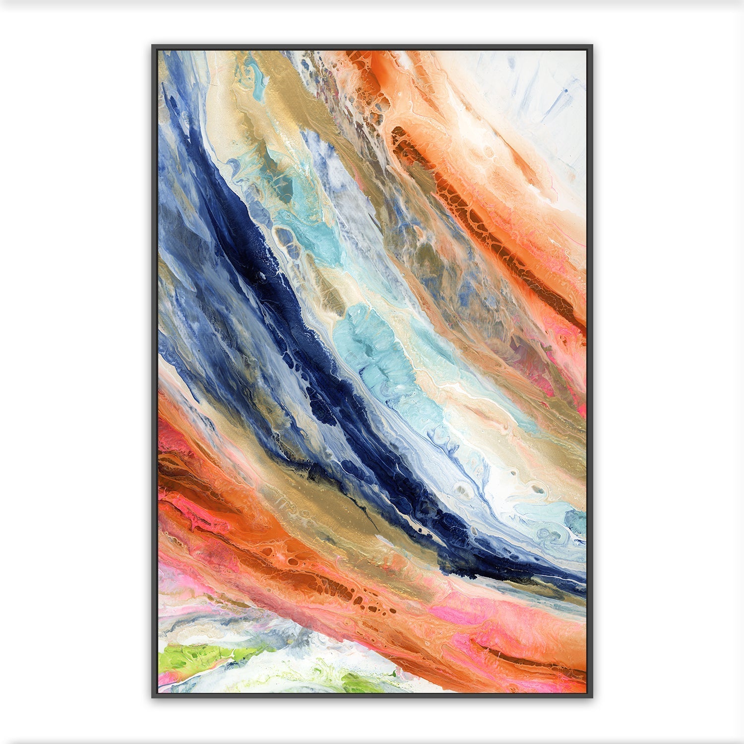 wall-art-print-canvas-poster-framed-Pink Light , Style B , By Blakely Bering-3
