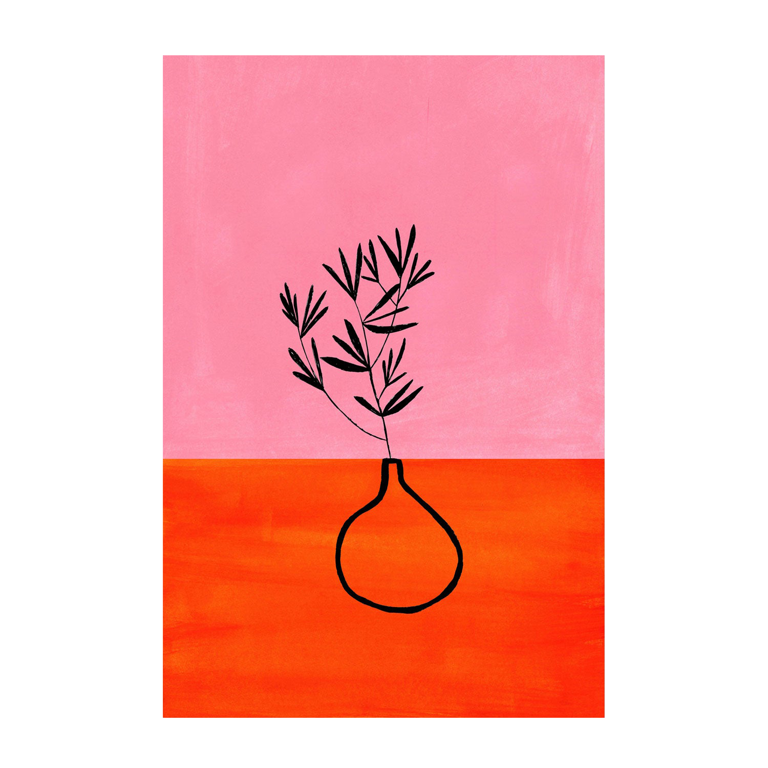 Pink Mango Vase