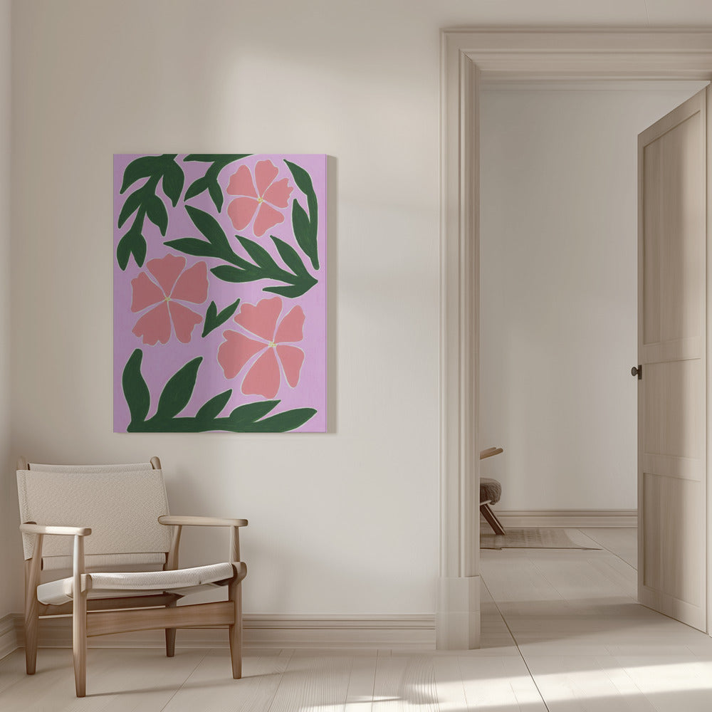 wall-art-print-canvas-poster-framed-Pink Medow , By Oulaya Kebbaj-7