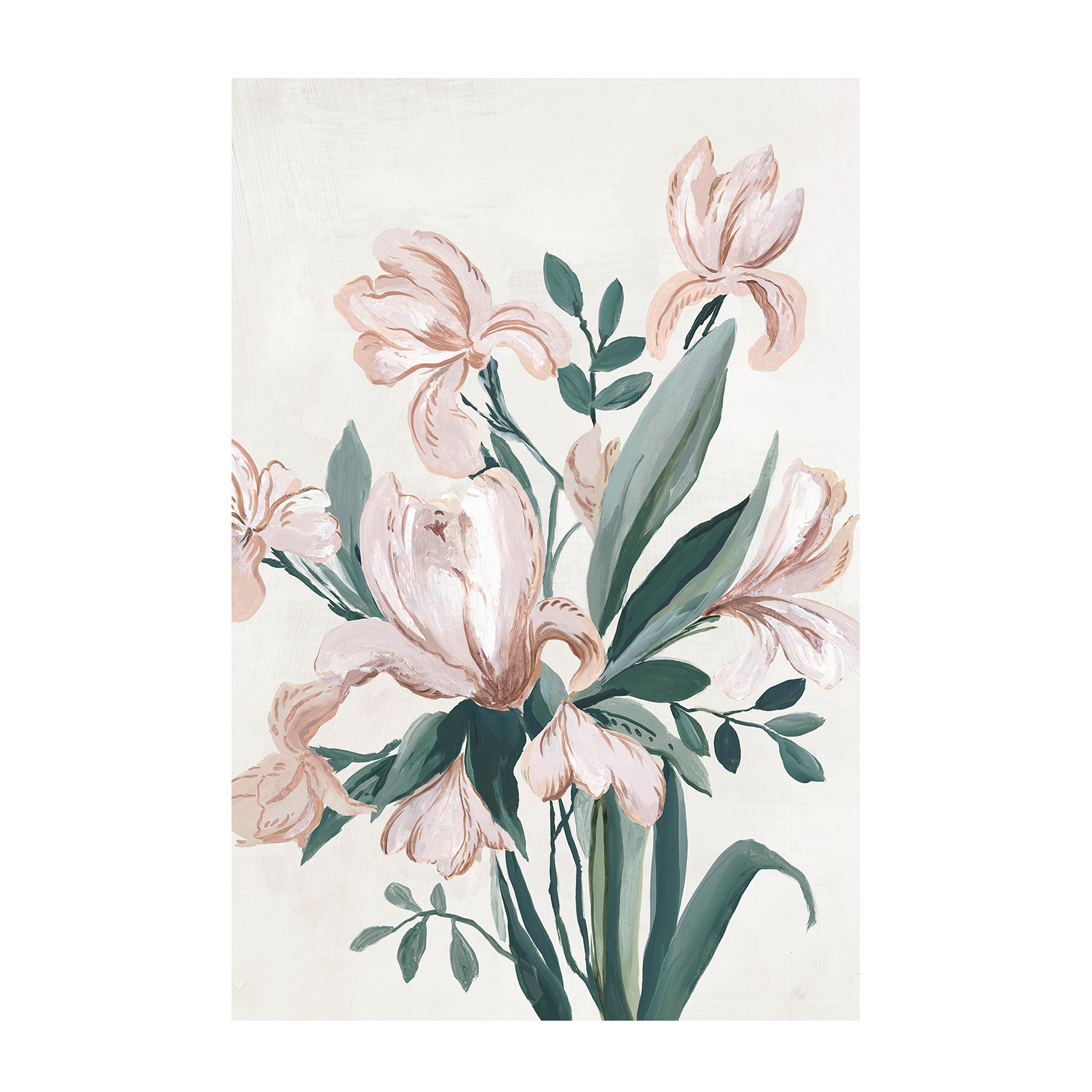 wall-art-print-canvas-poster-framed-Pink Orchids , By Asia Jensen-1
