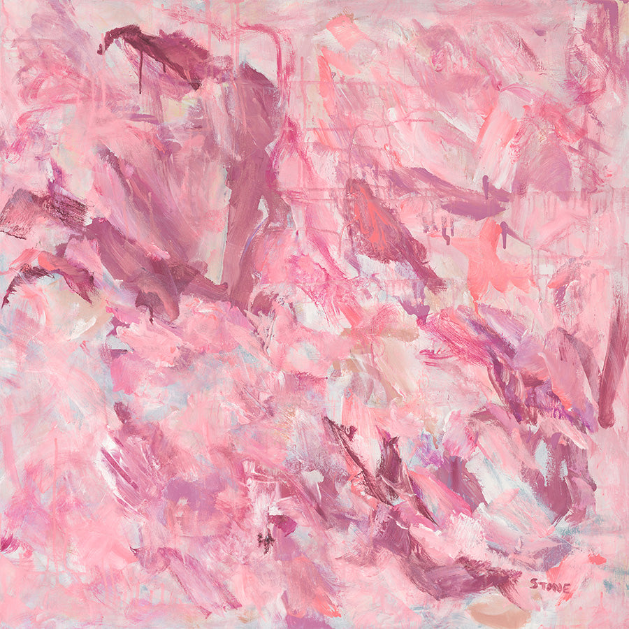 wall-art-print-canvas-poster-framed-Pink Reverie-1