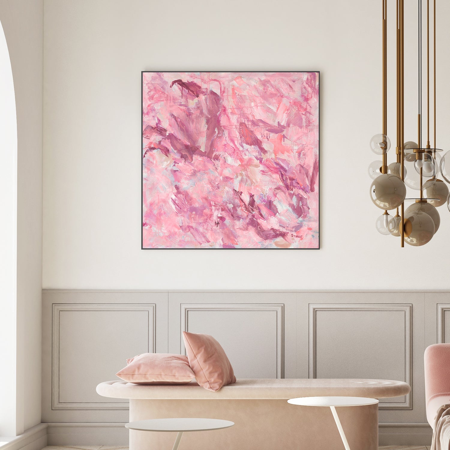 wall-art-print-canvas-poster-framed-Pink Reverie-2