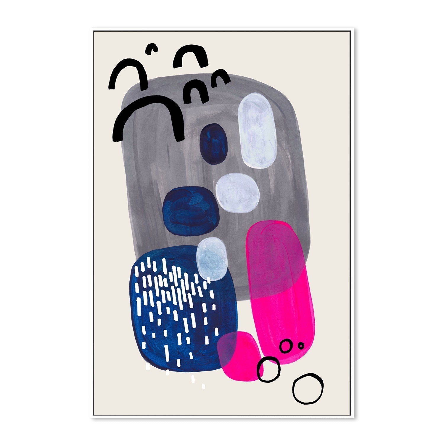 wall-art-print-canvas-poster-framed-Pink Rocks , By Ejaaz Haniff-GIOIA-WALL-ART