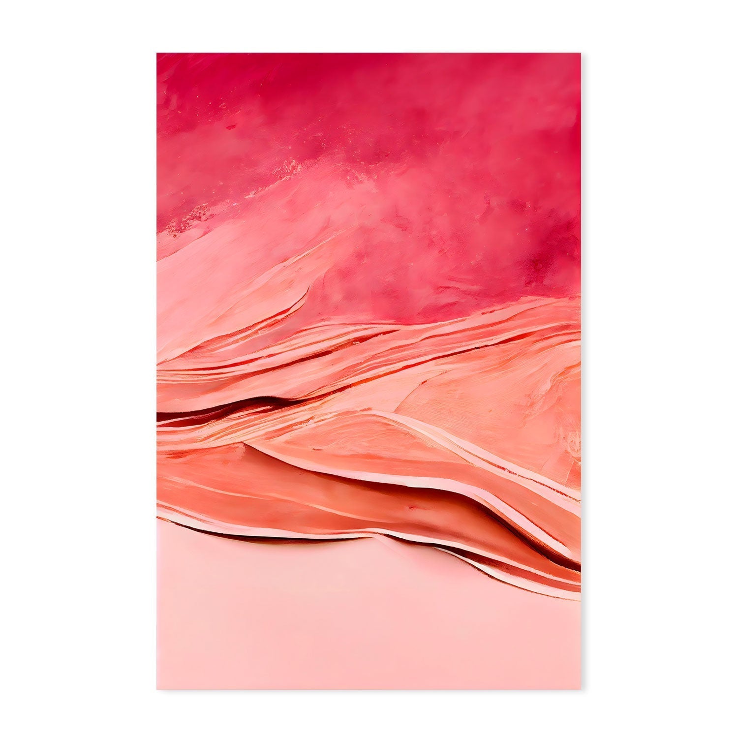 wall-art-print-canvas-poster-framed-Pink Sand Dunes , By Treechild-GIOIA-WALL-ART