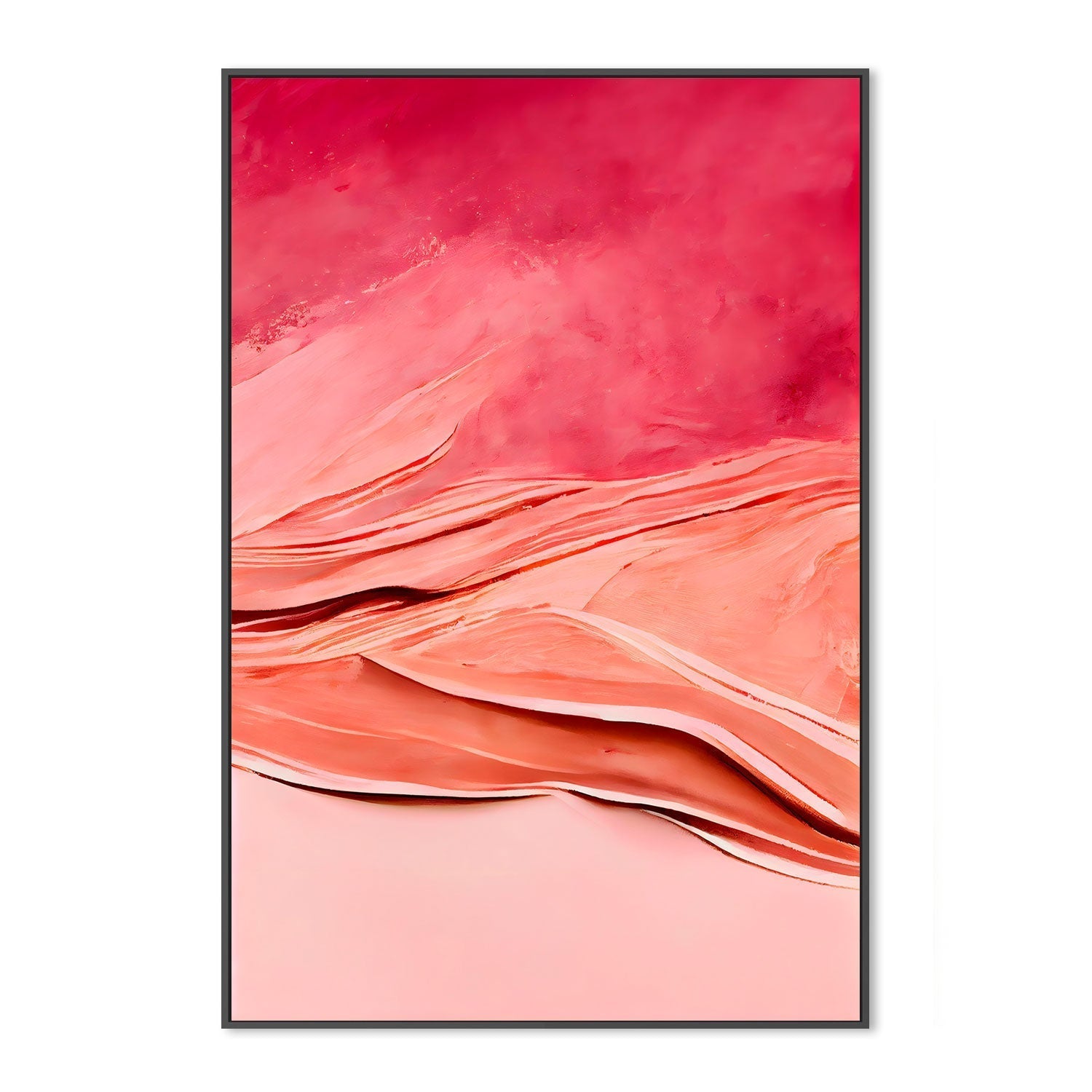 wall-art-print-canvas-poster-framed-Pink Sand Dunes , By Treechild-GIOIA-WALL-ART