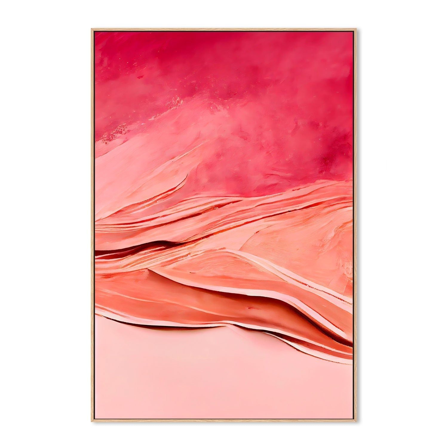 wall-art-print-canvas-poster-framed-Pink Sand Dunes , By Treechild-GIOIA-WALL-ART