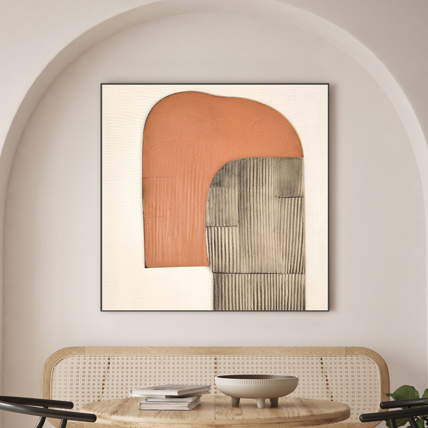 wall-art-print-canvas-poster-framed-Plissê, Style B , By Alma-2