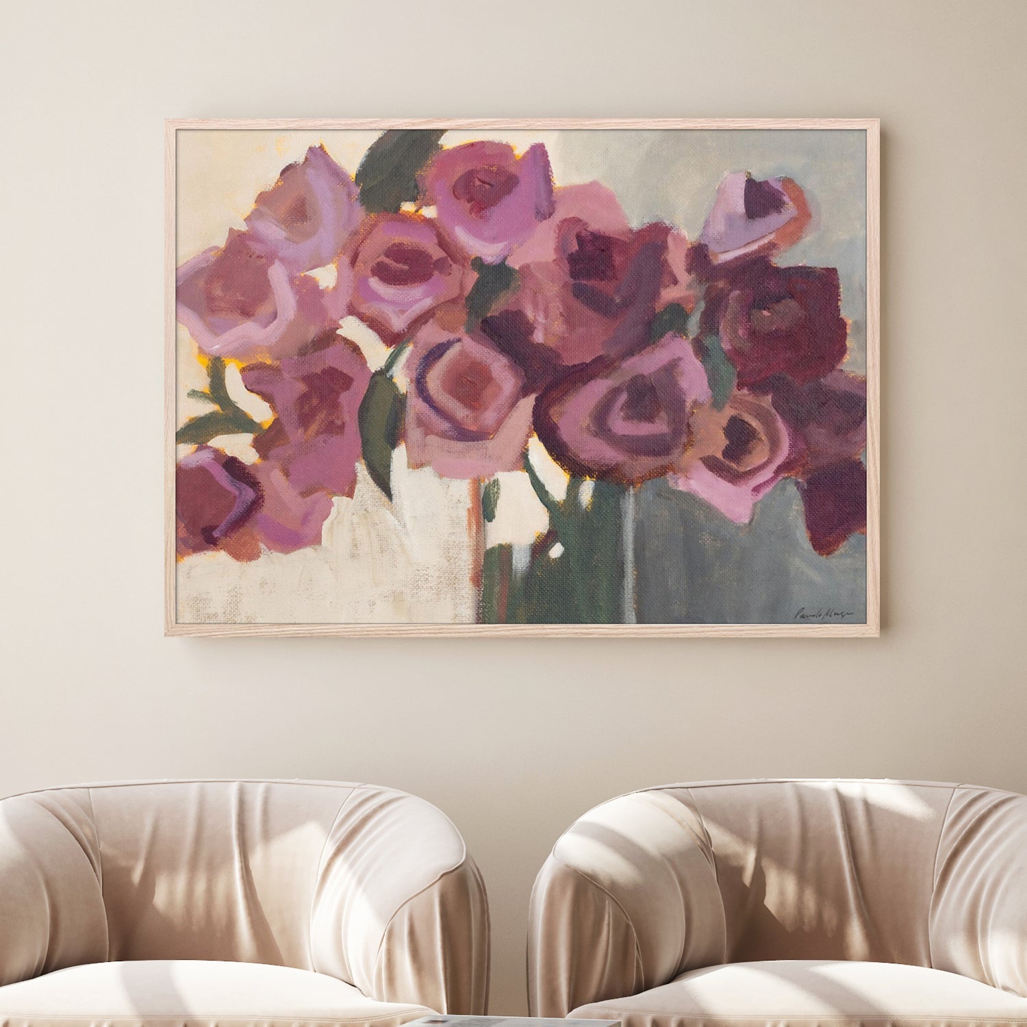wall-art-print-canvas-poster-framed-Plum Blooms-7
