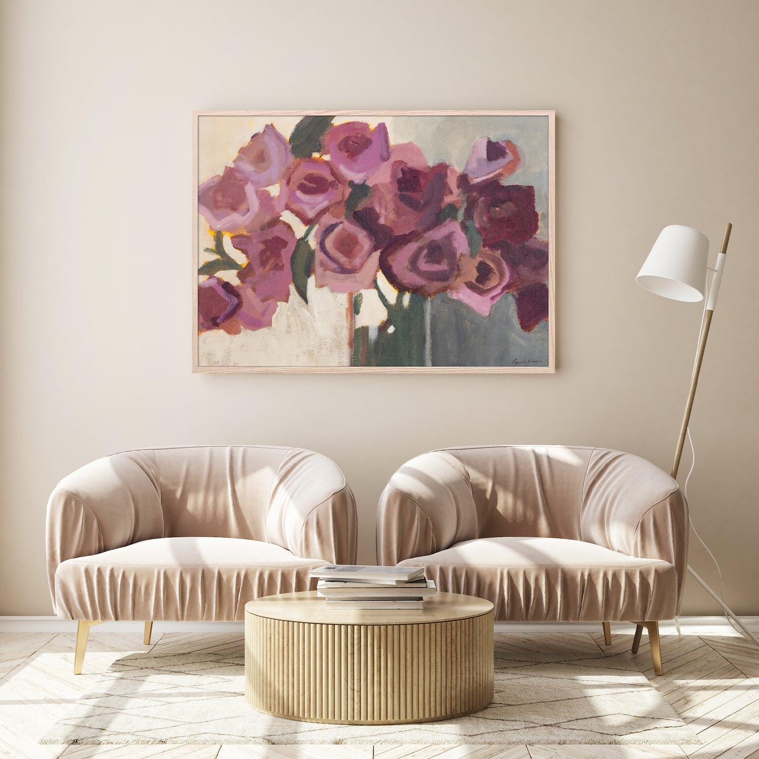wall-art-print-canvas-poster-framed-Plum Blooms-8