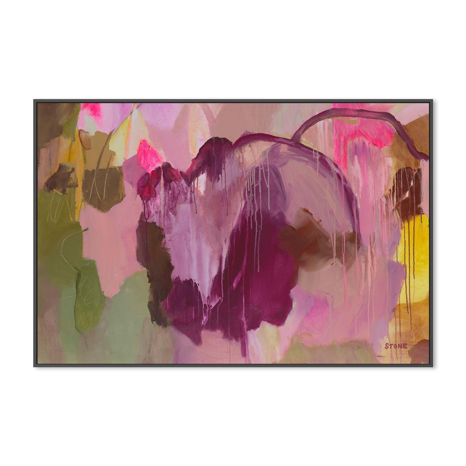 wall-art-print-canvas-poster-framed-Plum Tree-3