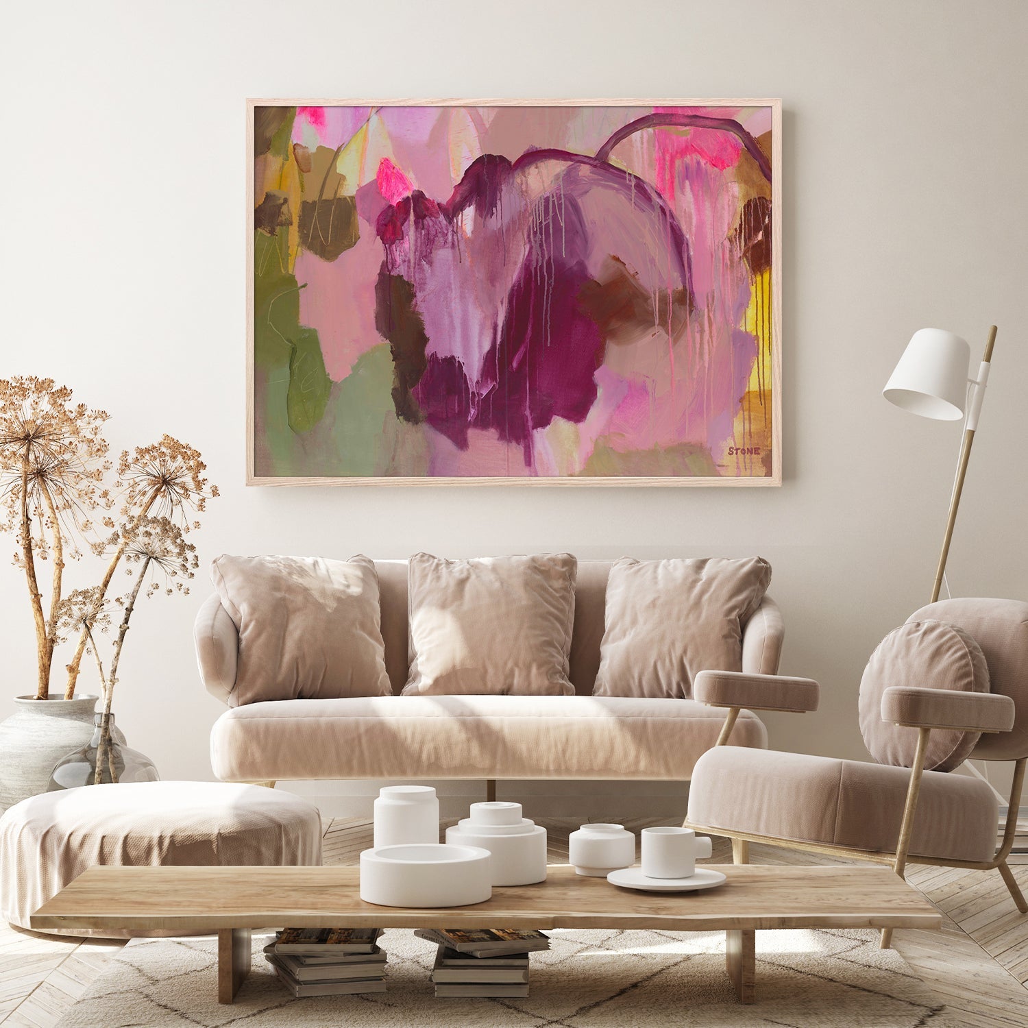 wall-art-print-canvas-poster-framed-Plum Tree-8