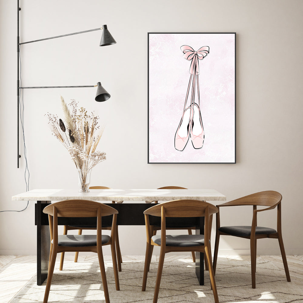 wall-art-print-canvas-poster-framed-Pointe Shoes-GIOIA-WALL-ART