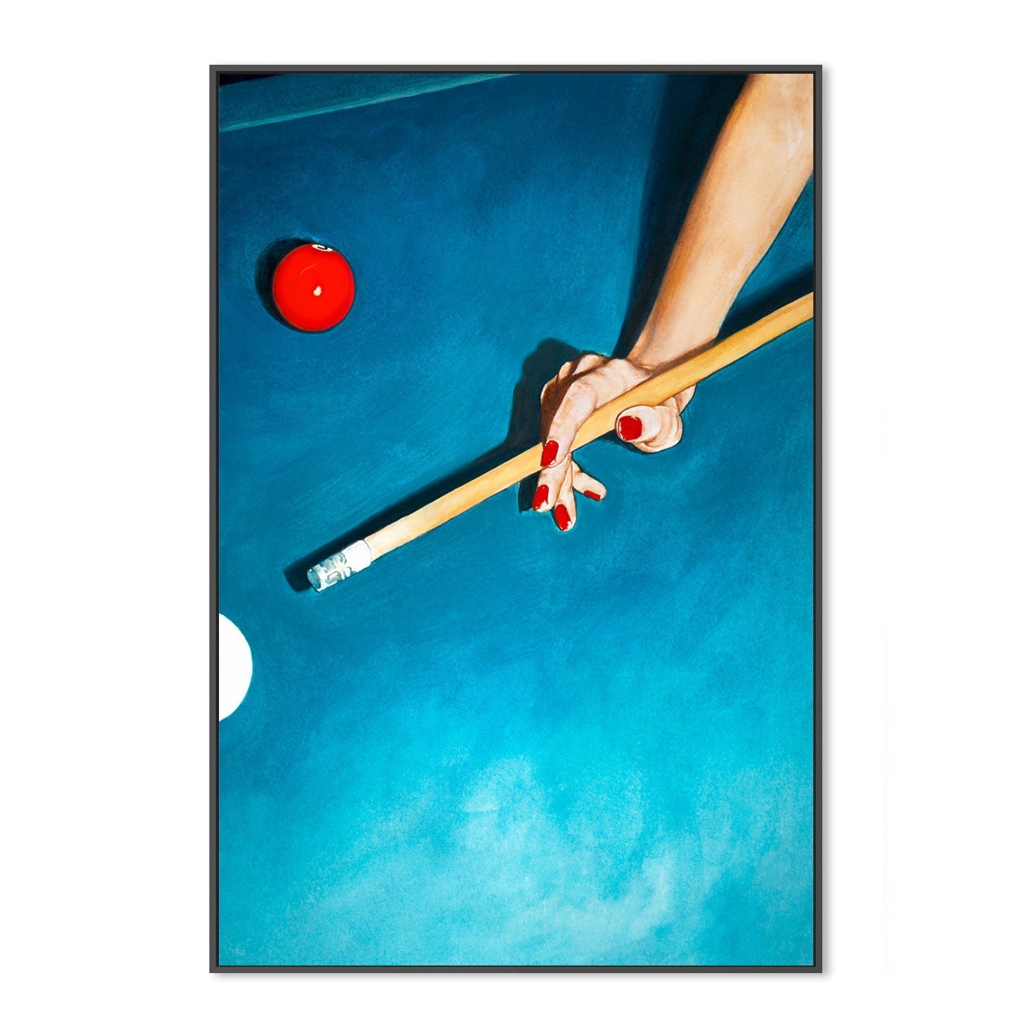 wall-art-print-canvas-poster-framed-Pool Table , By Julia Ockert-GIOIA-WALL-ART