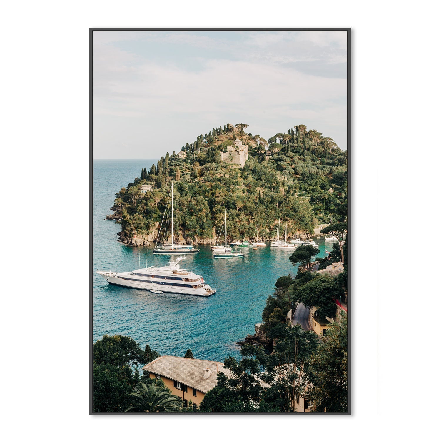 Portofino, Italy-Gioia-Prints-Framed-Canvas-Poster-GIOIA-WALL-ART