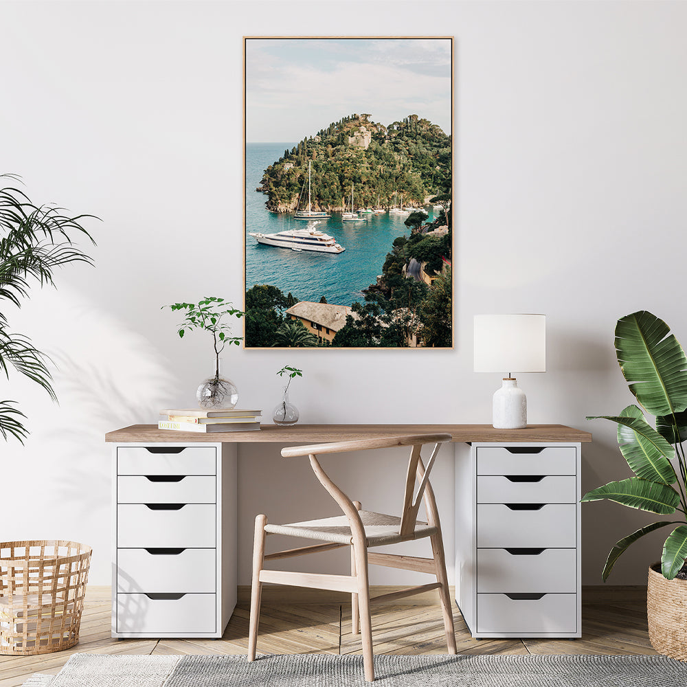 Portofino, Italy-Gioia-Prints-Framed-Canvas-Poster-GIOIA-WALL-ART