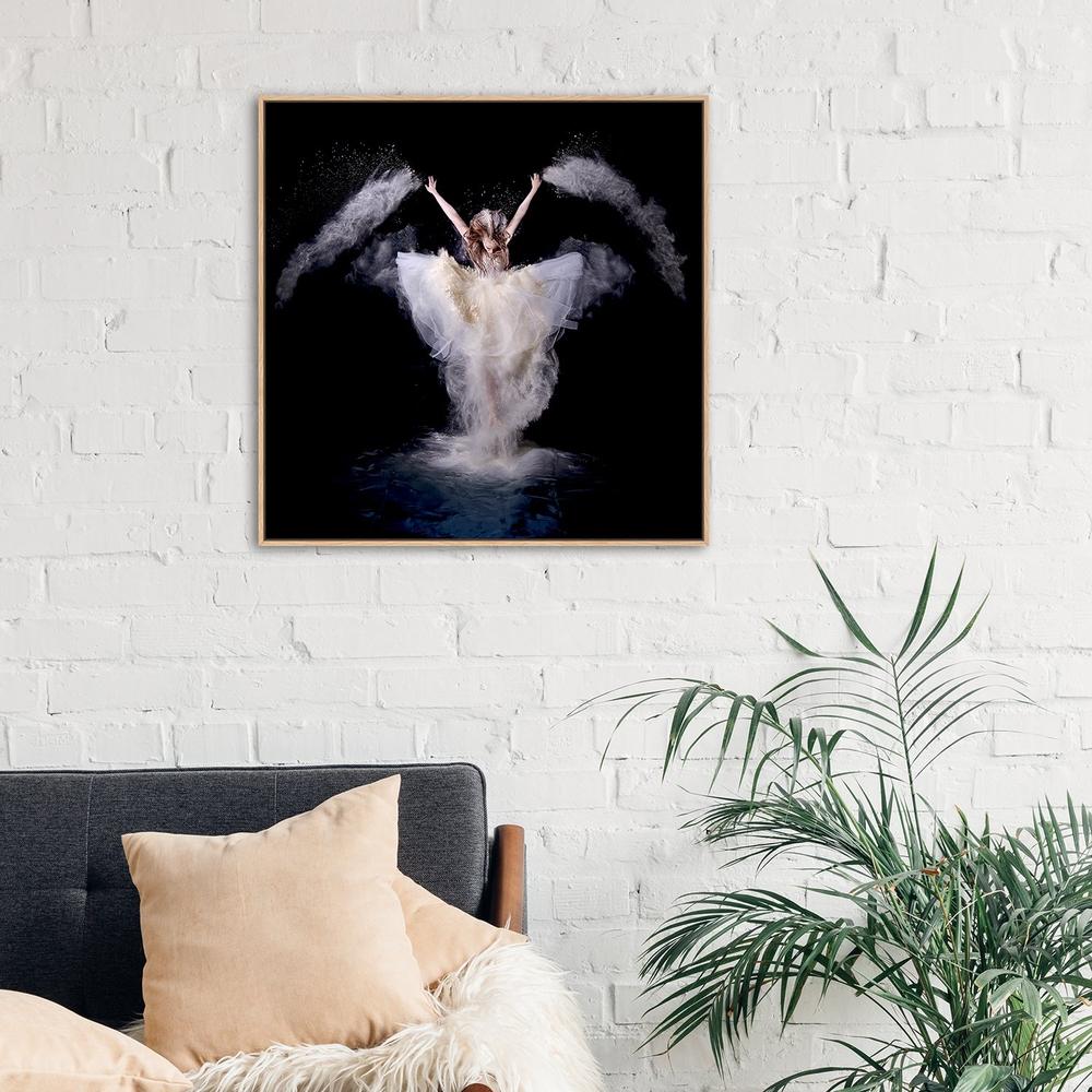 wall-art-print-canvas-poster-framed-Powder Rush, By Pauline Pentony Ba Hons Arps-by-Plus X Studio-Gioia Wall Art