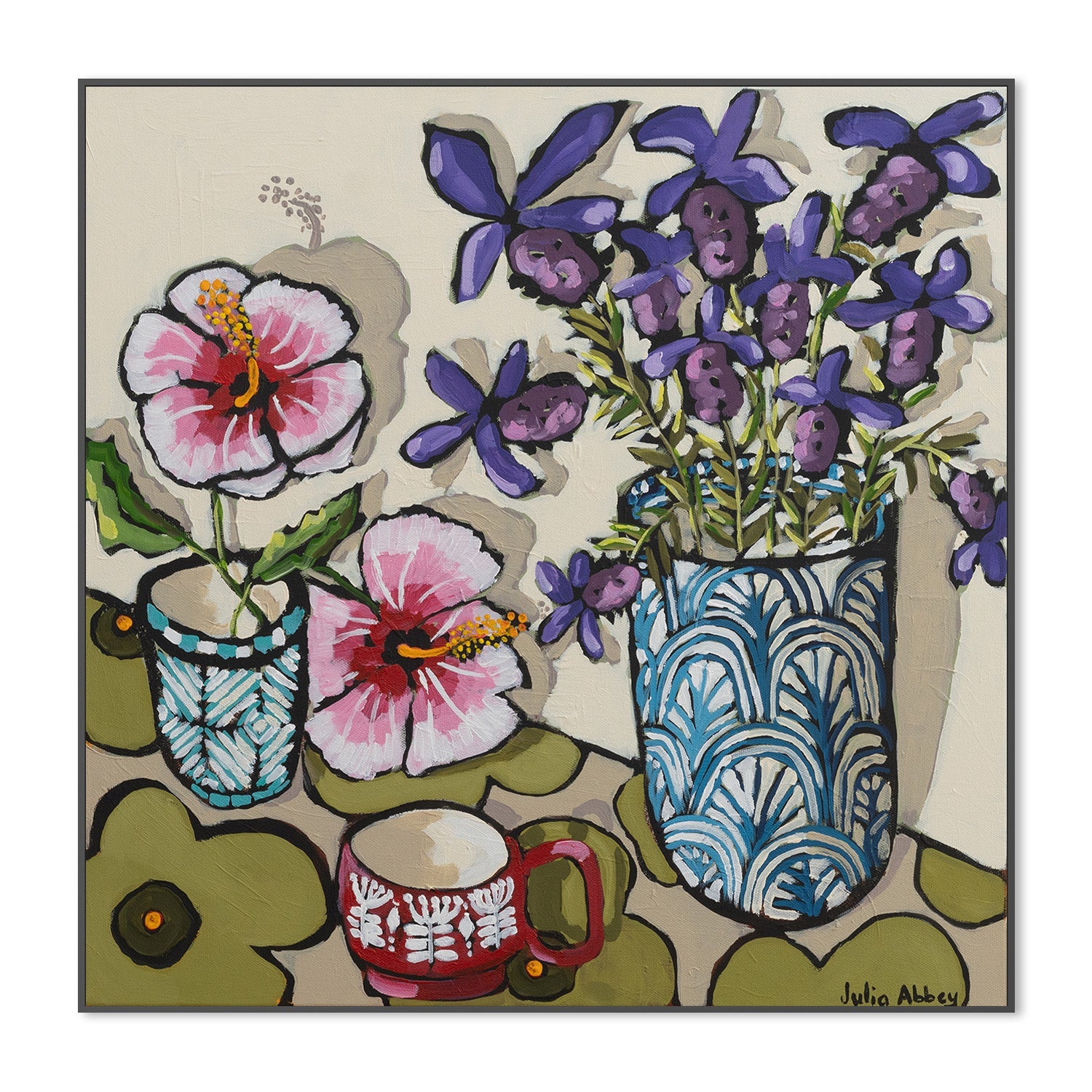 wall-art-print-canvas-poster-framed-Pretty Flowers-3