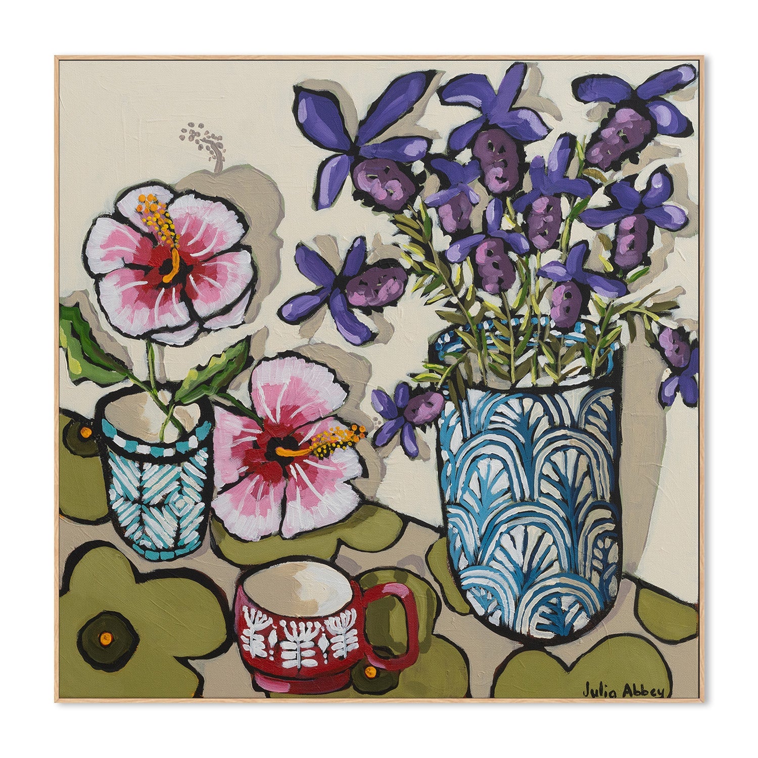 wall-art-print-canvas-poster-framed-Pretty Flowers-4