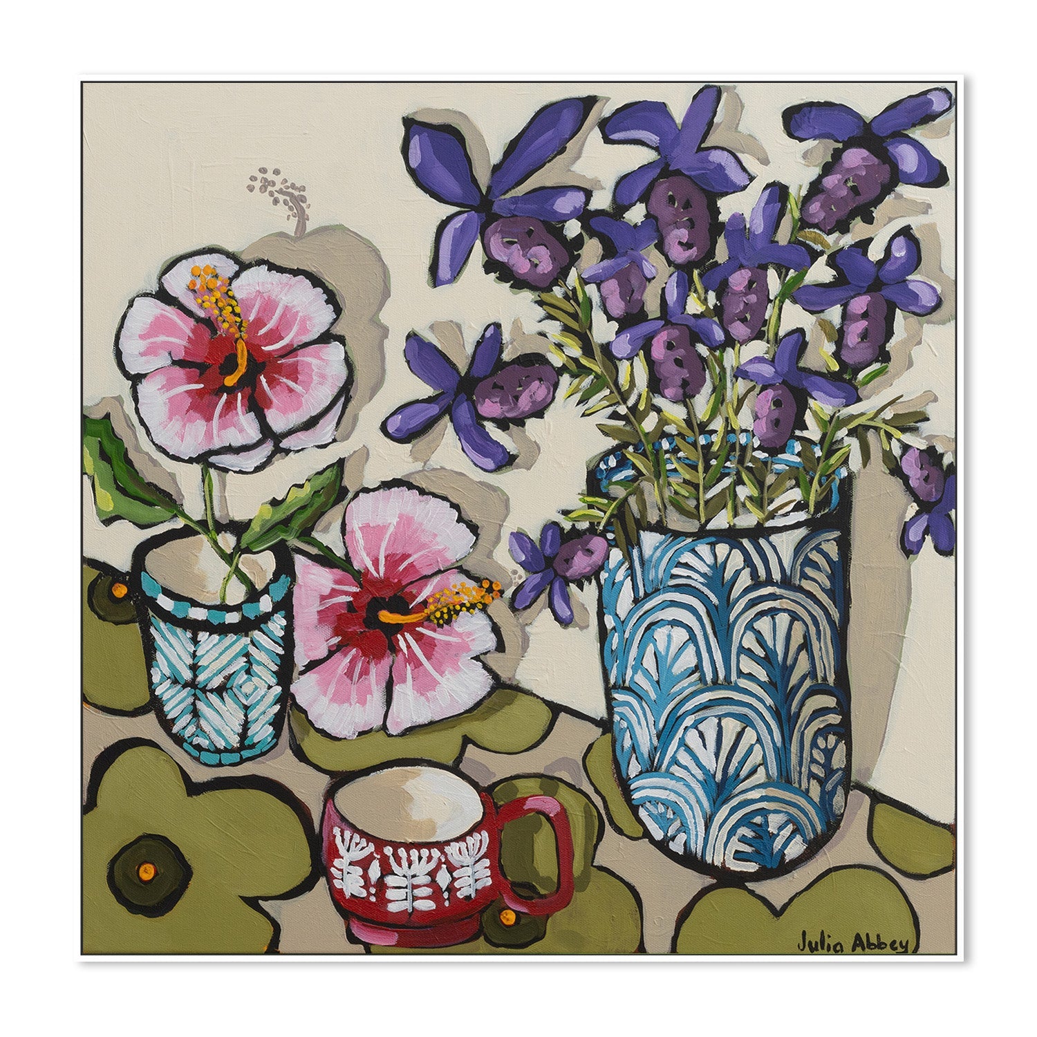 wall-art-print-canvas-poster-framed-Pretty Flowers-5