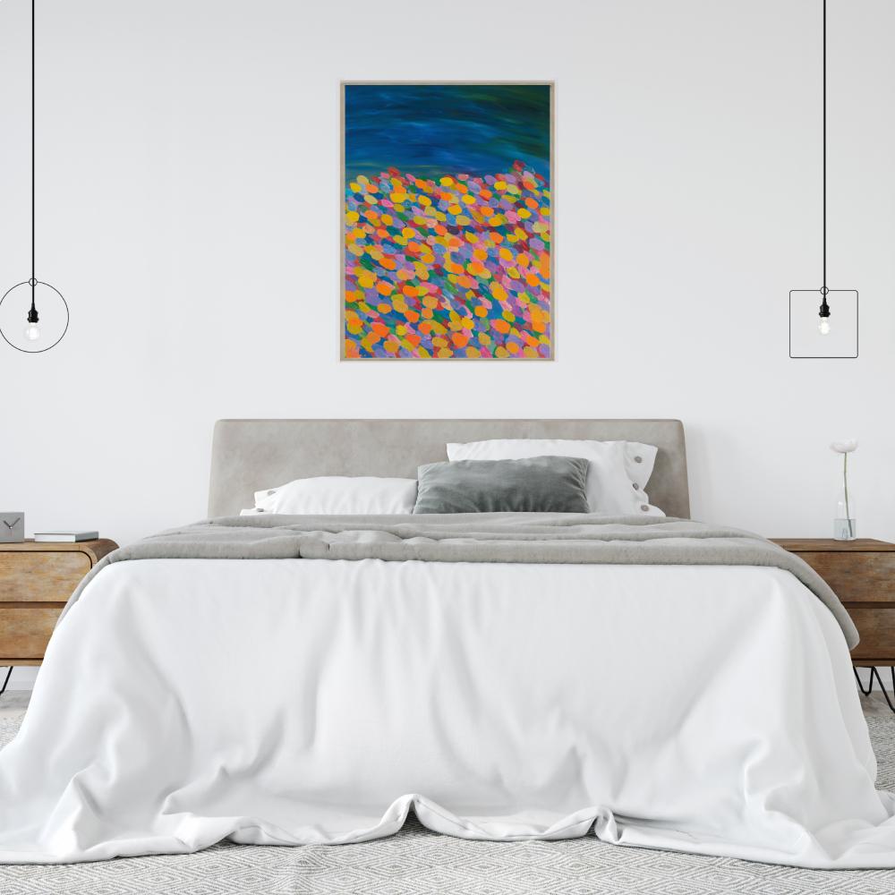 wall-art-print-canvas-poster-framed-Pretty Happy-by-Helen Joynson-Gioia Wall Art