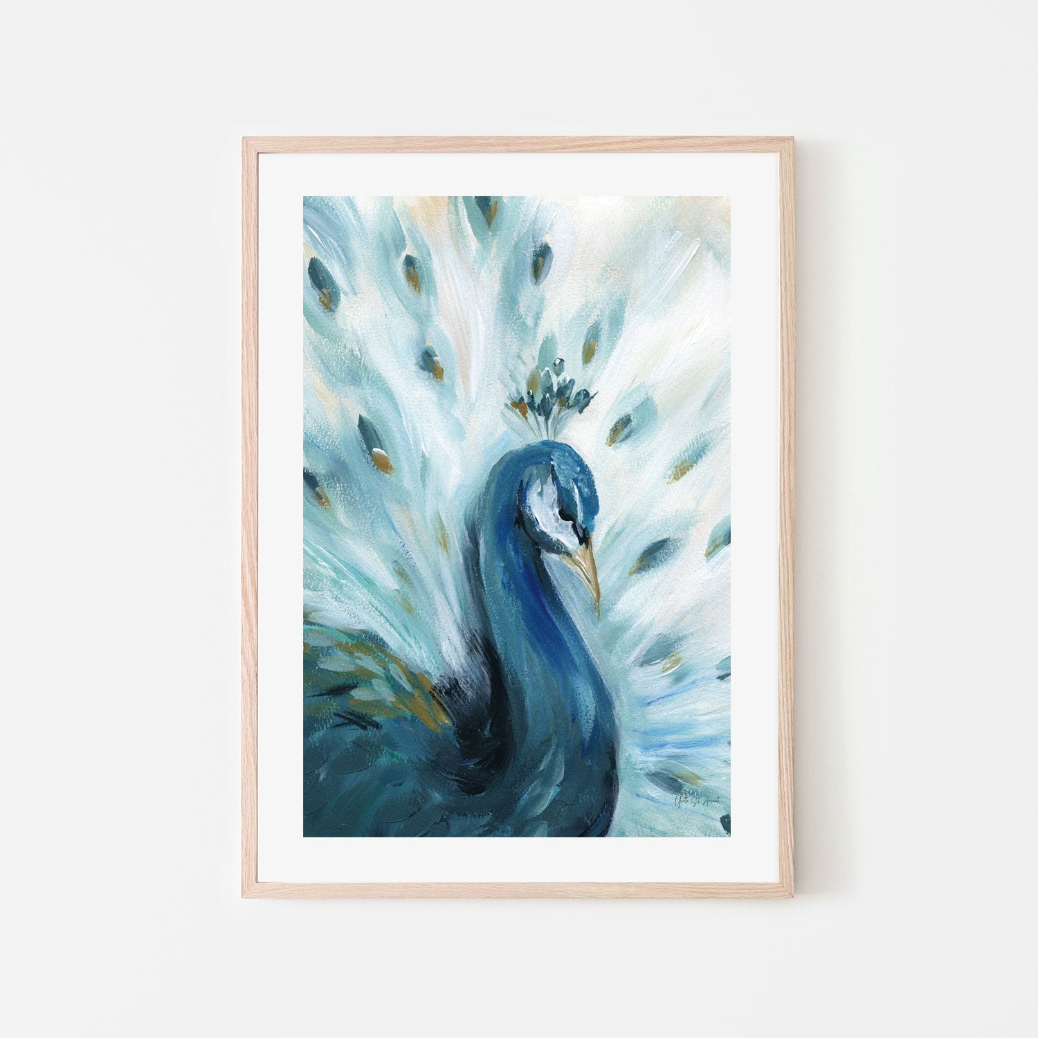 wall-art-print-canvas-poster-framed-Pretty Peacocks, Style A , By Yvette St. Amant-6