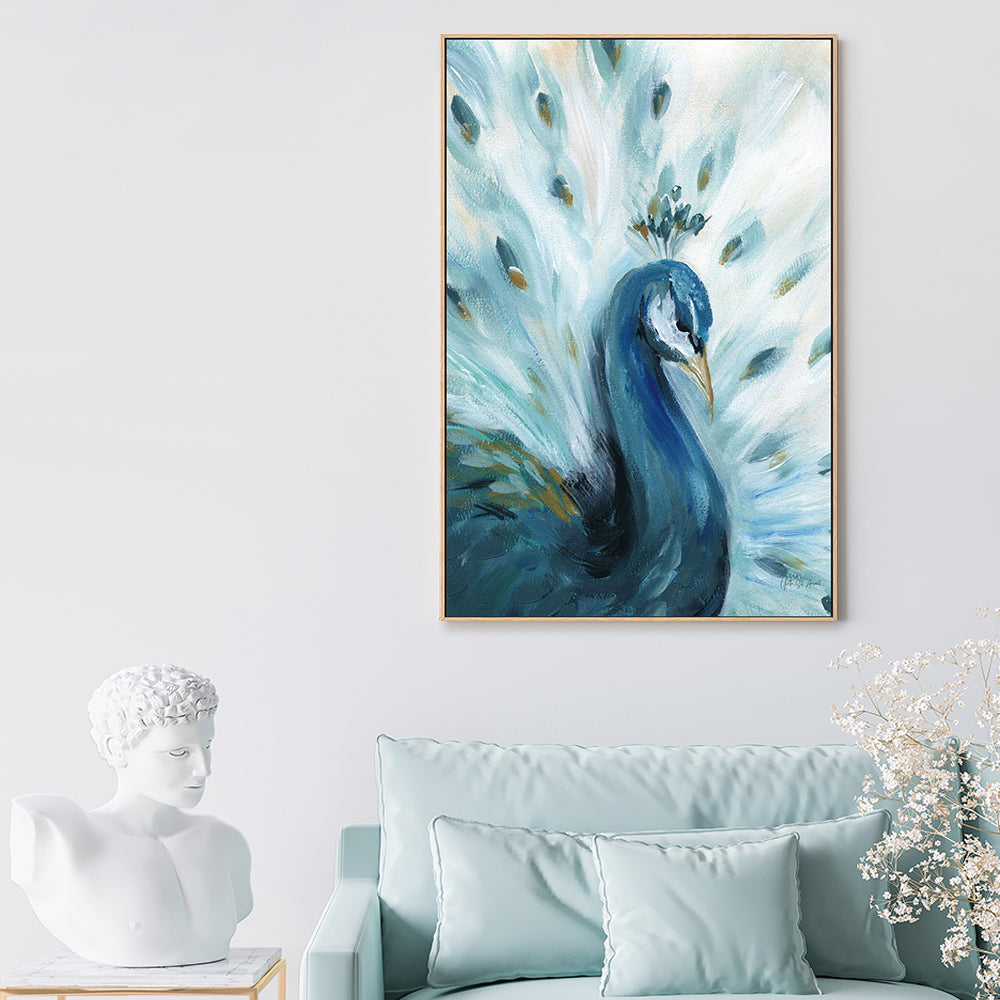 wall-art-print-canvas-poster-framed-Pretty Peacocks, Style A , By Yvette St. Amant-7