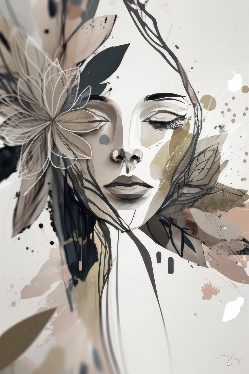 wall-art-print-canvas-poster-framed-Pretty Petals, By Bella Eve , By Art Pulse-1