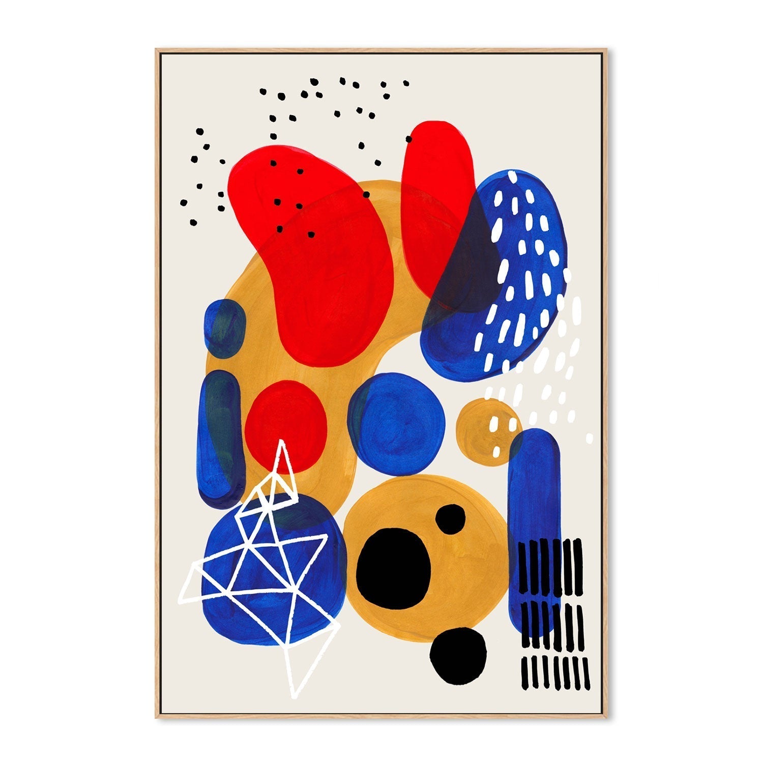 wall-art-print-canvas-poster-framed-Primary Fun , By Ejaaz Haniff-GIOIA-WALL-ART