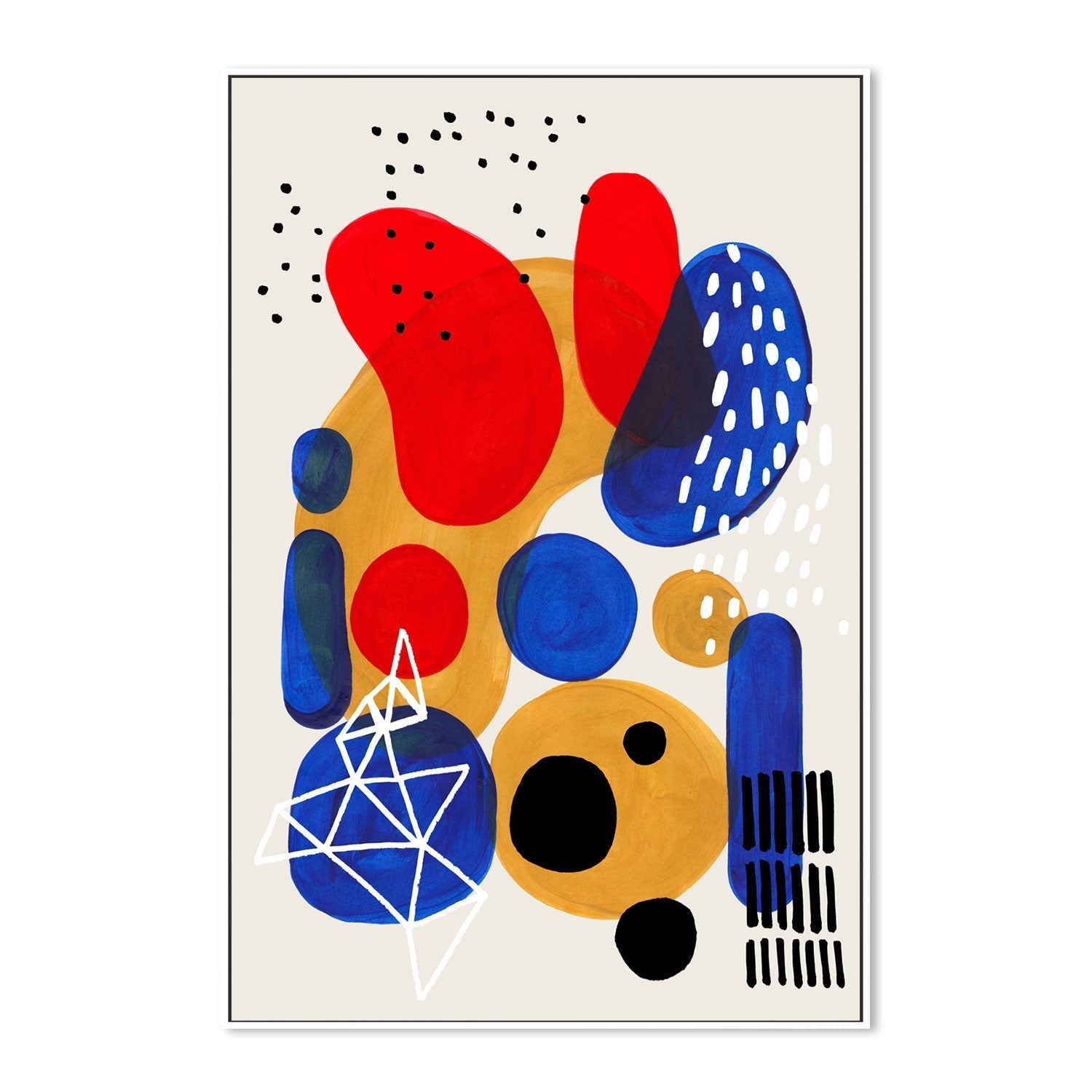 wall-art-print-canvas-poster-framed-Primary Fun , By Ejaaz Haniff-GIOIA-WALL-ART