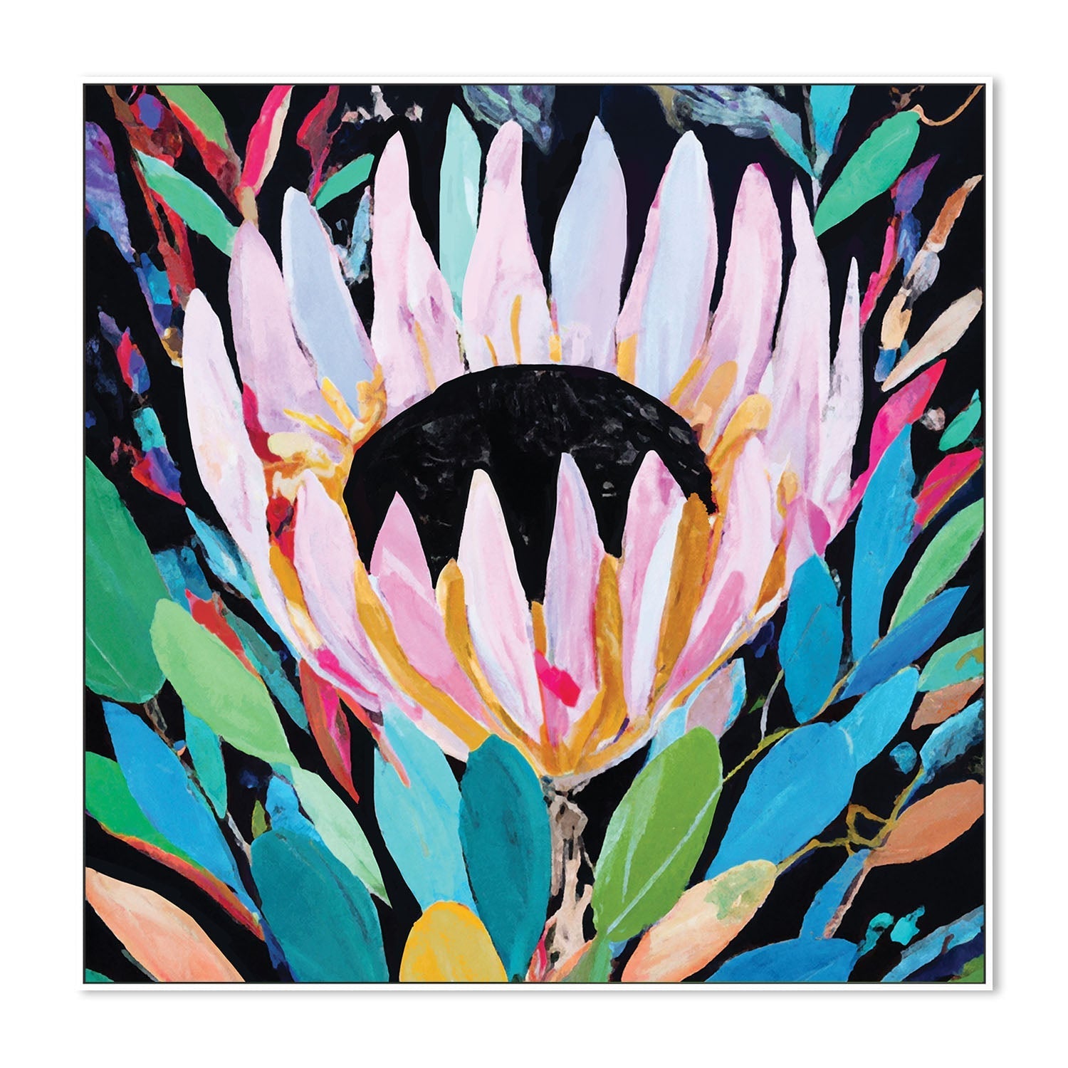 wall-art-print-canvas-poster-framed-Prism Protea , By Stacey Williams-5