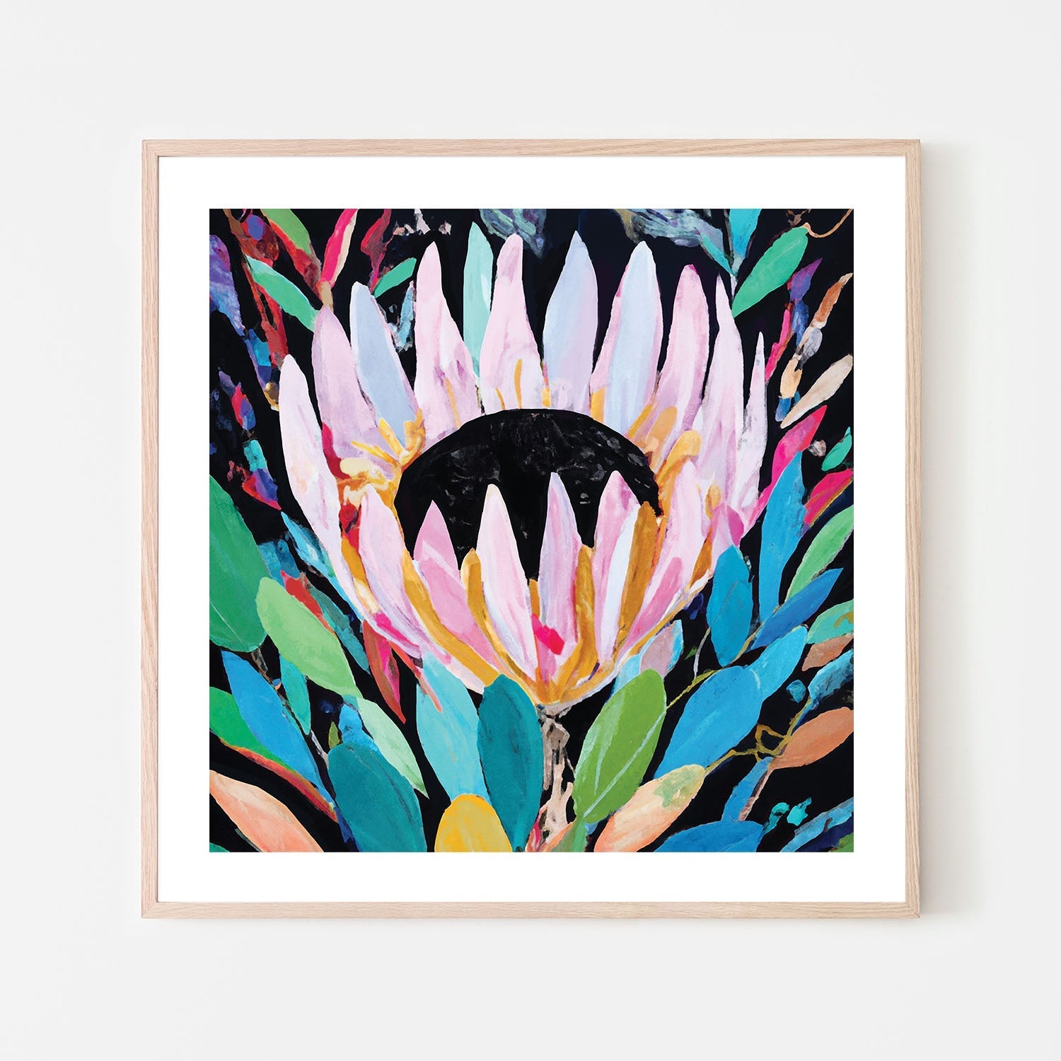 wall-art-print-canvas-poster-framed-Prism Protea , By Stacey Williams-6